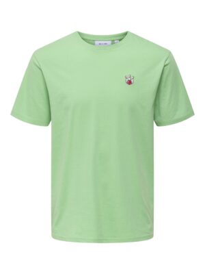 ONSEMBROIDERY REG SS TEE